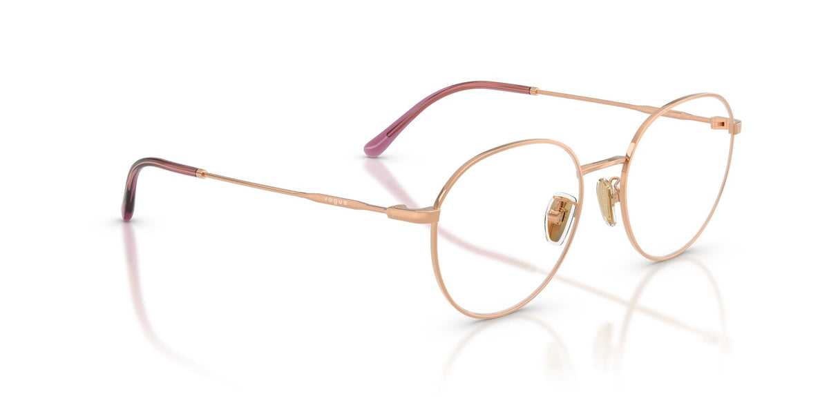 Lentes Ópticos Vogue 0VO4364D Oro rosa – detalle