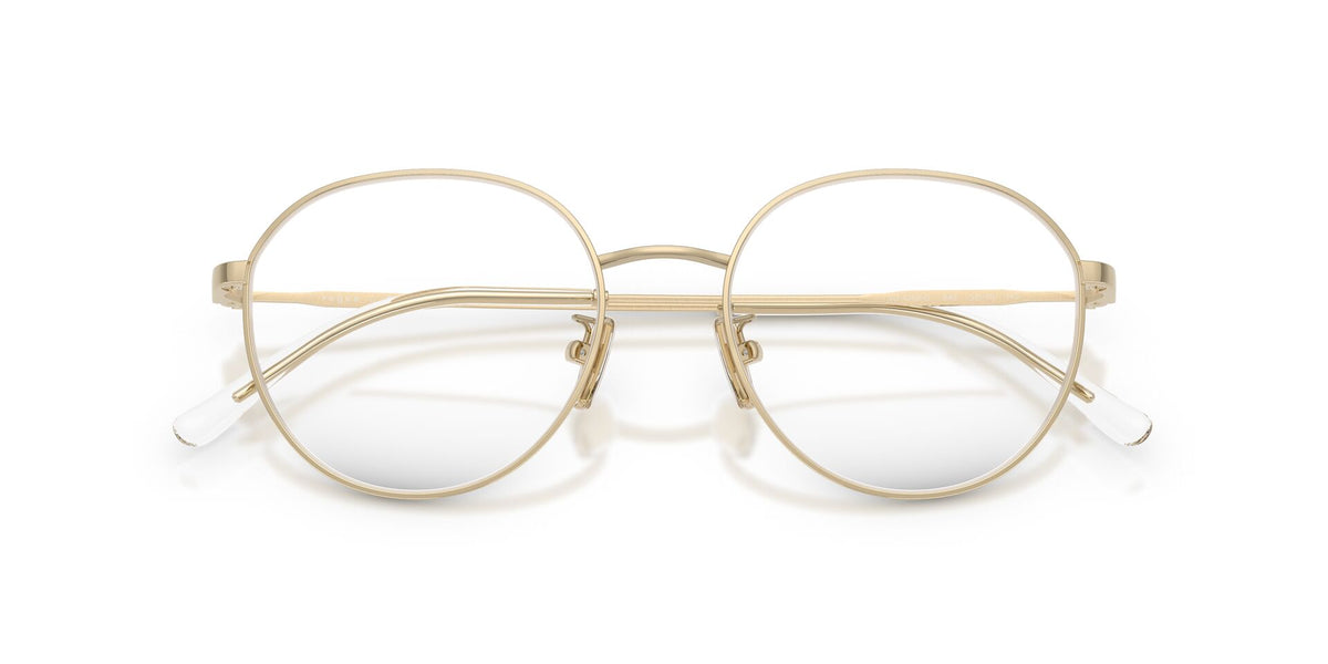 Lentes Ópticos Vogue 0VO4364D Dorado – vista frontal cerrado