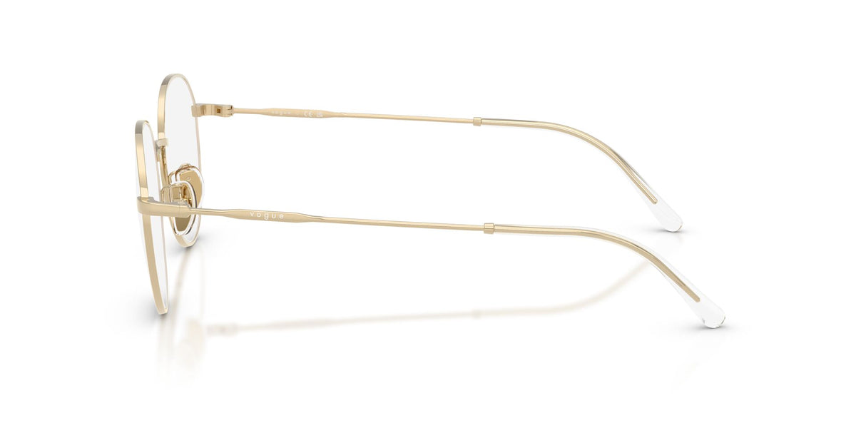 Lentes Ópticos Vogue 0VO4364D Dorado – vista lateral