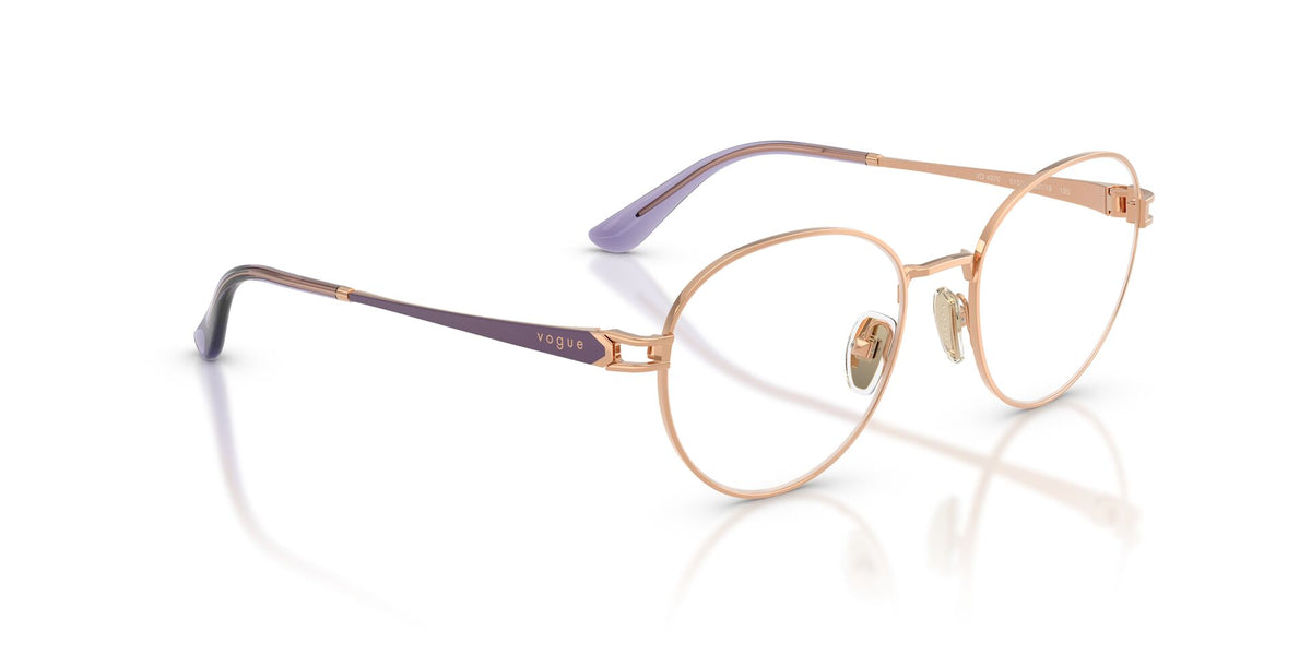 Lentes Ópticos Vogue 0VO4370 Oro rosa – detalle