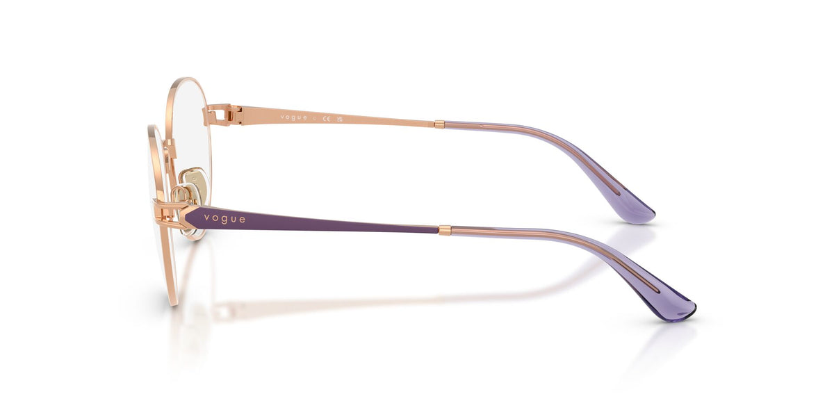 Lentes Ópticos Vogue 0VO4370 Oro rosa – vista lateral