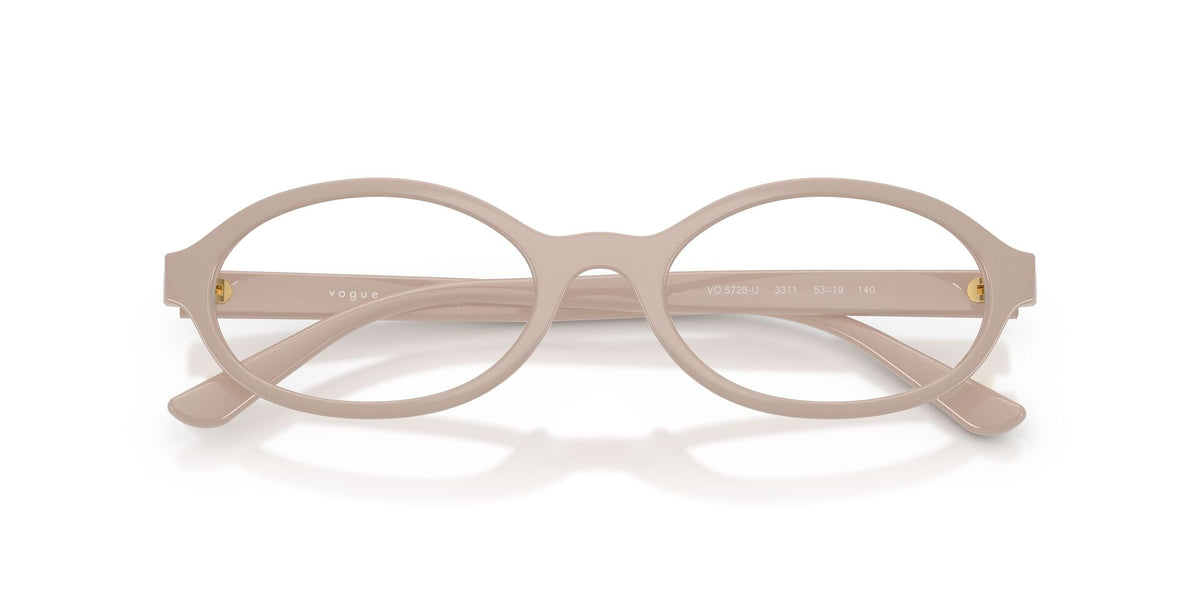 Lentes Ópticos Vogue 0VO5728U Nude – vista frontal cerrado