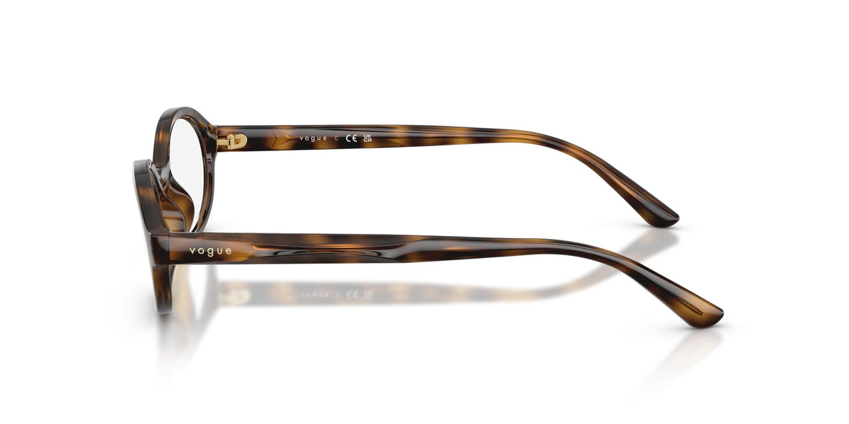 Lentes Ópticos Vogue 0VO5728U Habana oscuro – vista tres cuartos