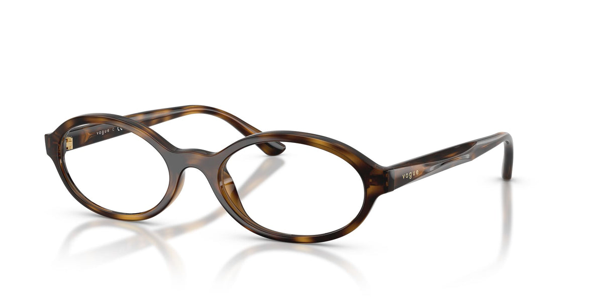 Lentes Ópticos Vogue 0VO5728U Habana oscuro – vista tres cuartos