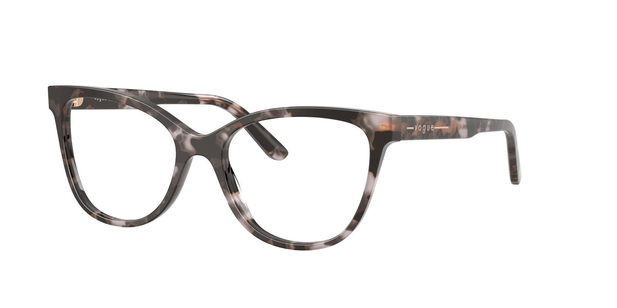 Lentes Ópticos Vogue 0VO5748 Carey violeta – vista tres cuartos sin sombra