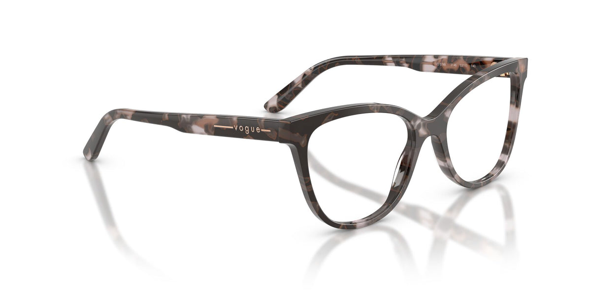 Lentes Ópticos Vogue 0VO5748 Carey violeta – detalle