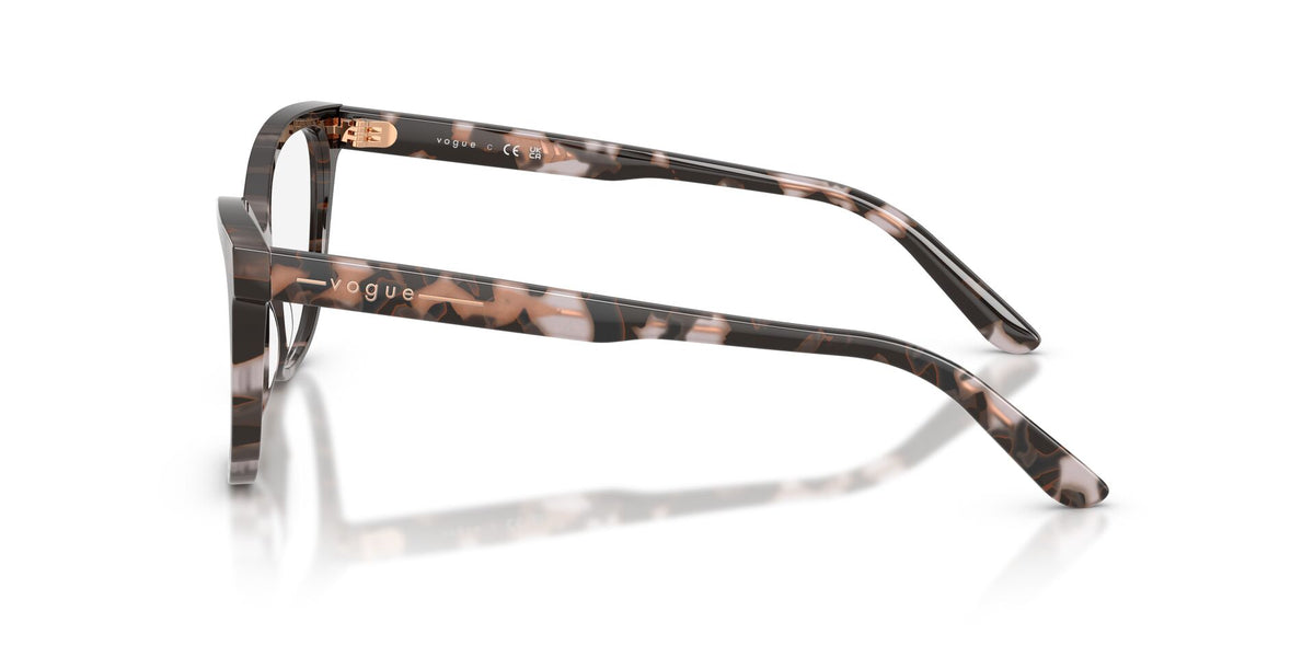 Lentes Ópticos Vogue 0VO5748 Carey violeta – vista lateral