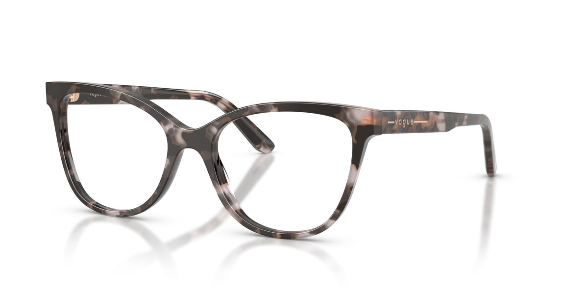 Lentes Ópticos Vogue 0VO5748 Carey violeta – vista tres cuartos