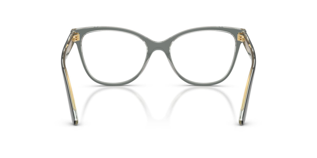 Lentes Ópticos Vogue 0VO5748 Verde transparente – vista posterior