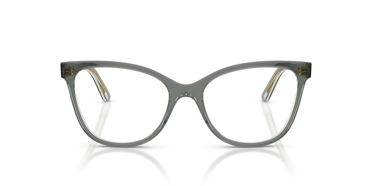 Lentes Ópticos Vogue 0VO5748 Verde transparente – vista frontal