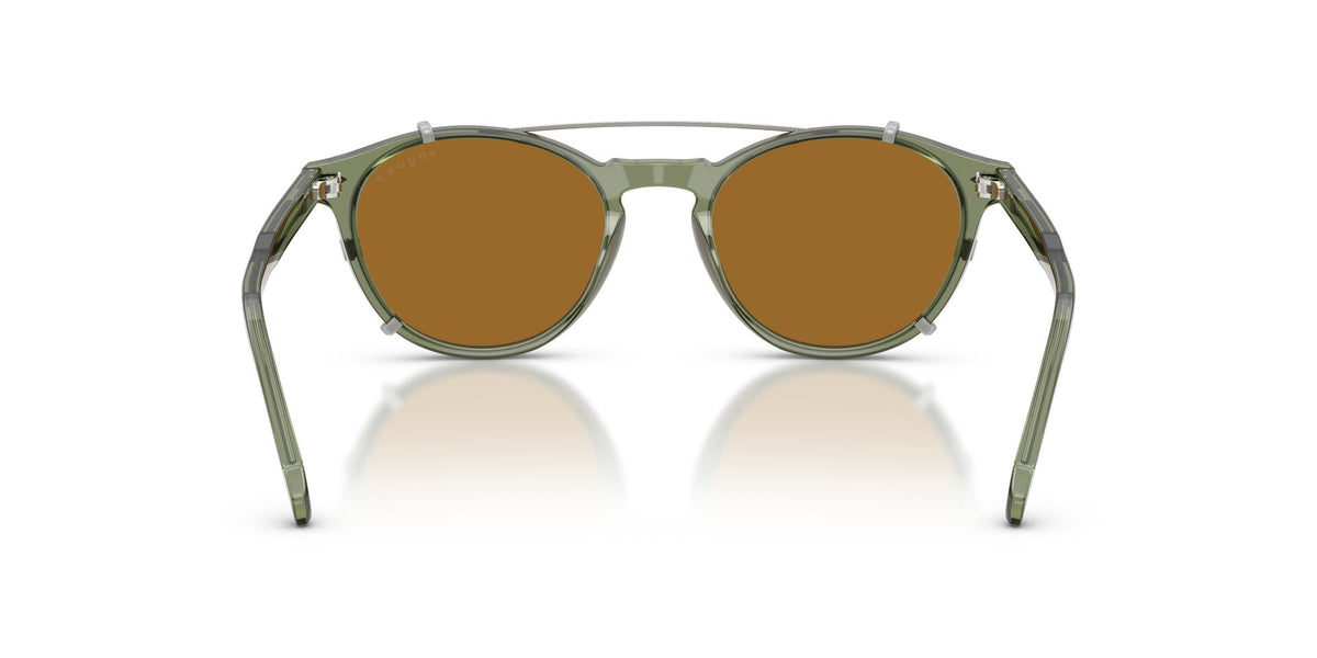 Lentes Ópticos Vogue 0VO5751S Verde transparente – vista posterior