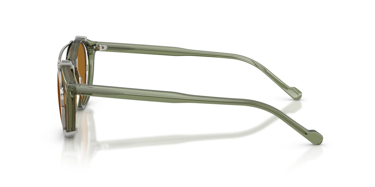 Lentes Ópticos Vogue 0VO5751S Verde transparente – vista tres cuartos