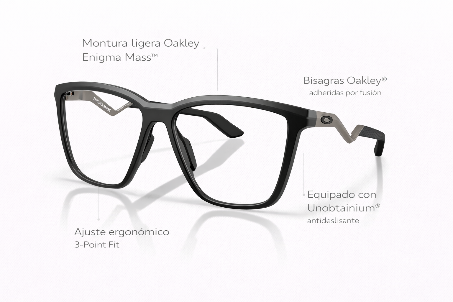 フェイスカラー yukiky Lentes Ópticos Enigma Mass Oakley 0OX8191 – BRAVER - Especialistas