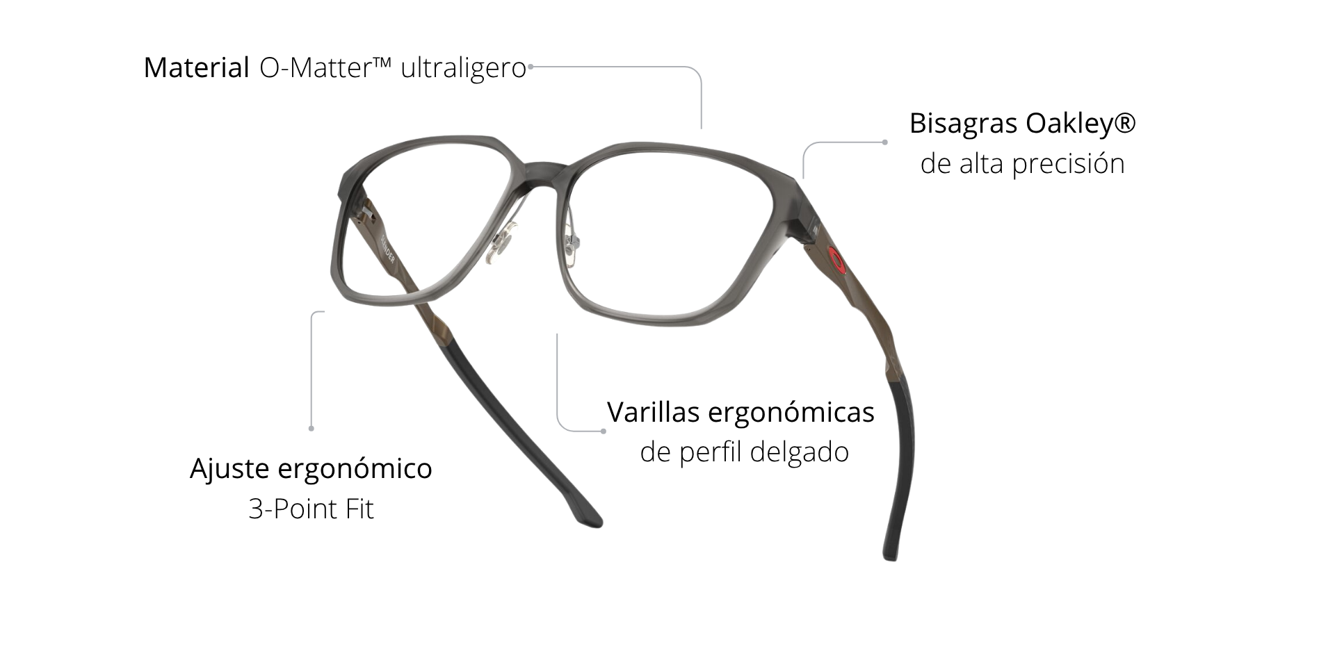 Lentes Ópticos Oakley Slender 0OX8193