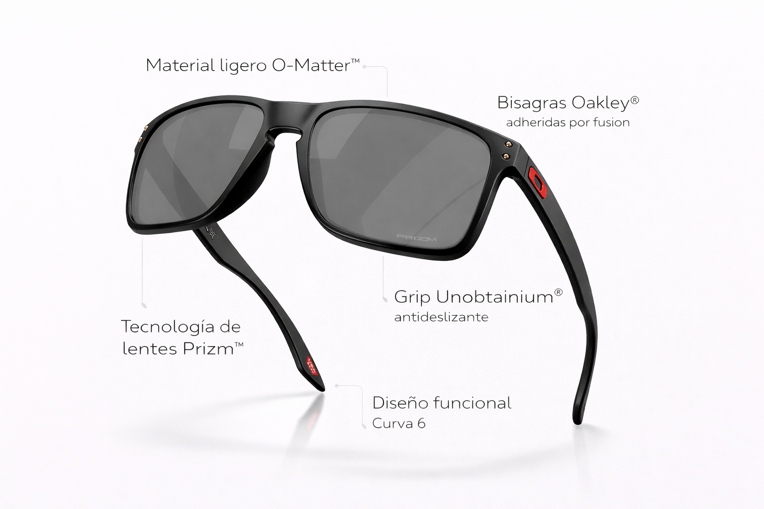 Lentes de Sol Oakley Holbrook XL 0OO9487 | Icónico | O-Matter™ | Talla XL 61