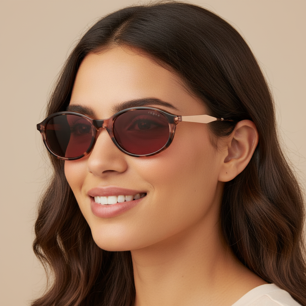 Mujer chilena luciendo Lentes de Sol Vogue VO5625S - Imagen lifestyle